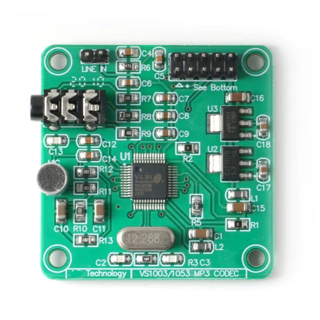 VS1053 MP3 Audio Player Module Decoder Board